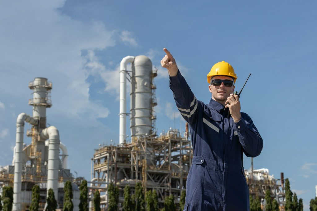 Man professional engineer technician